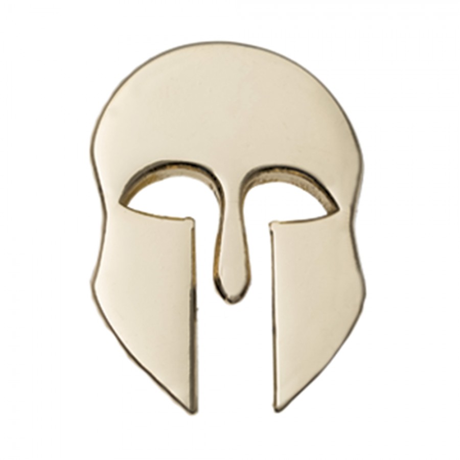 Ancient Greek Helmet Enamel Pin 