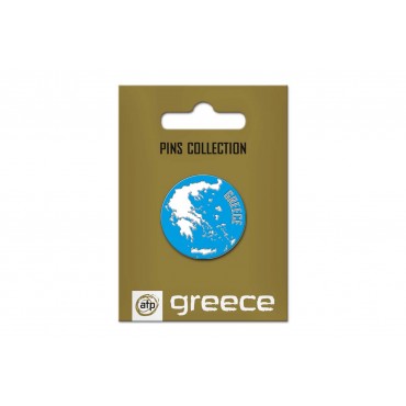 Greece Enamel Pin...