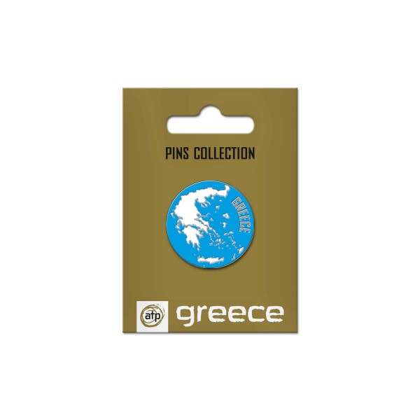  Greece Enamel Pin
