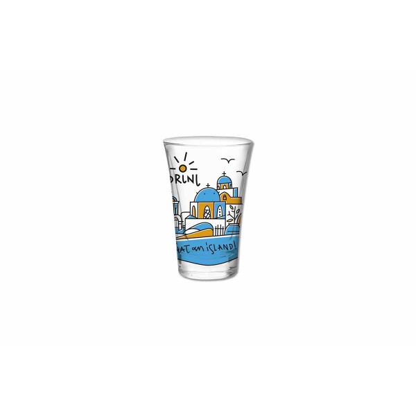 Shot glass Santorini
