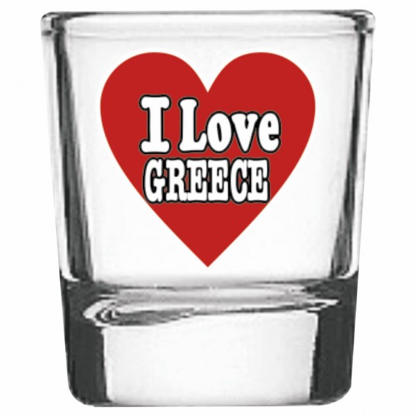 Shot Glass Greece 