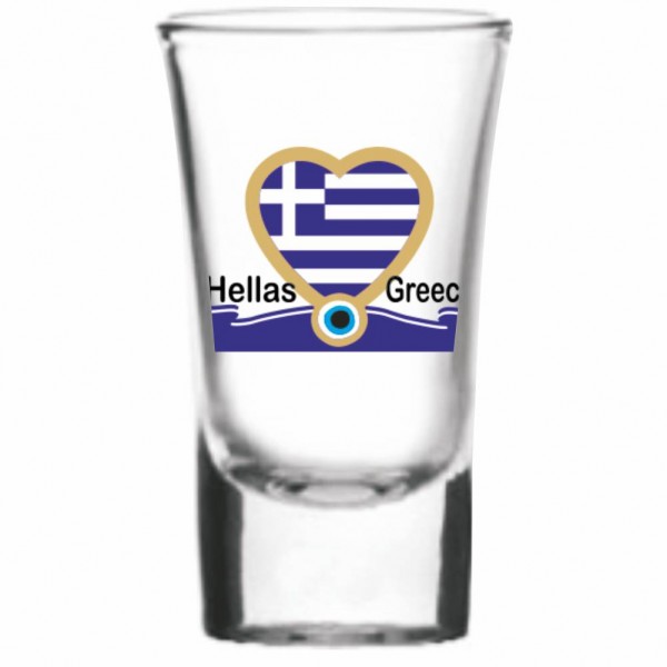 Shot Glass Greece 