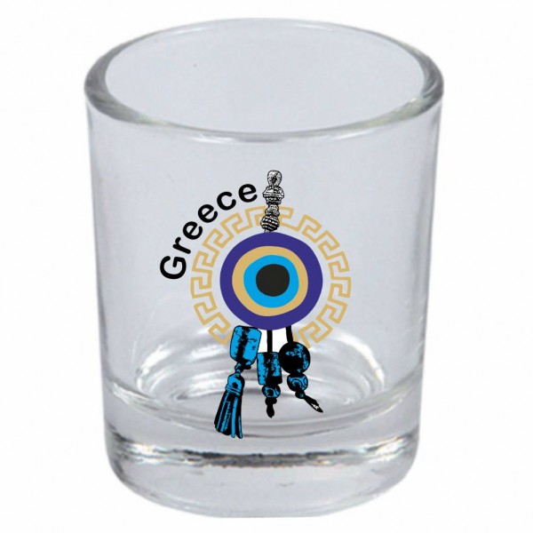 Shot Glass Greece 