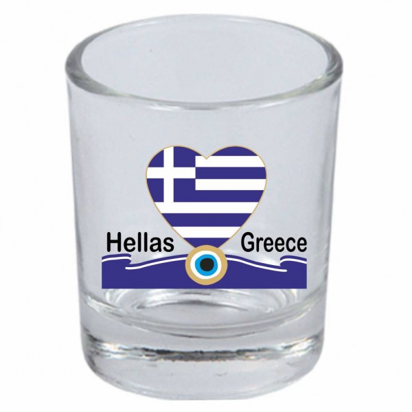 Shot Glass Greece 