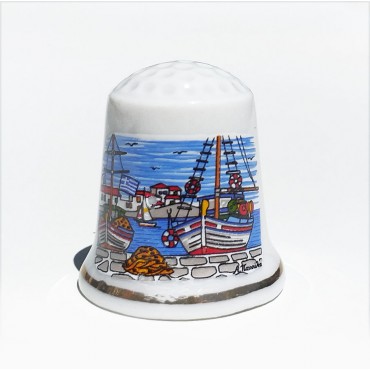 Porcelan Thimble Sam...