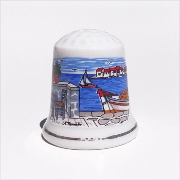 Porcelan Thimble Sam...