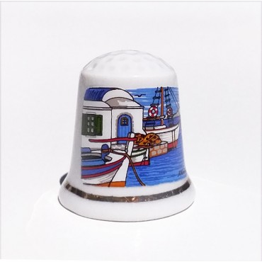 Porcelan Thimble Sam...
