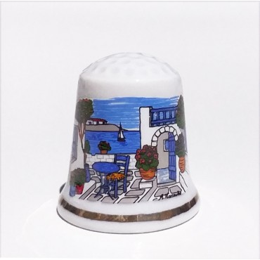 Porcelan Thimble Sam...