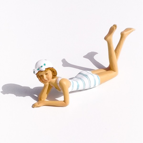 Vintage Swimmer Miniature 