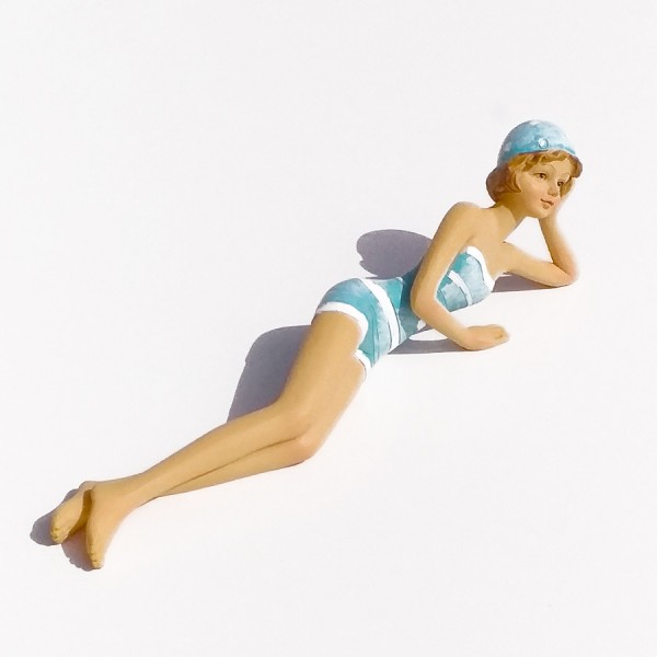 Vintage Swimmer Miniature 