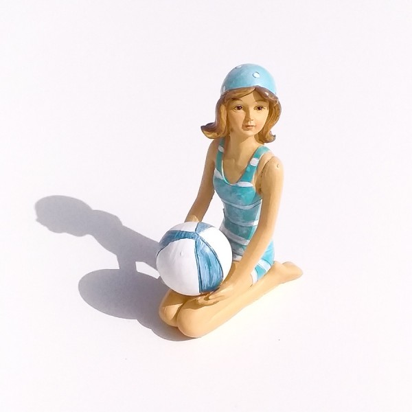 Vintage Swimmer Miniature 
