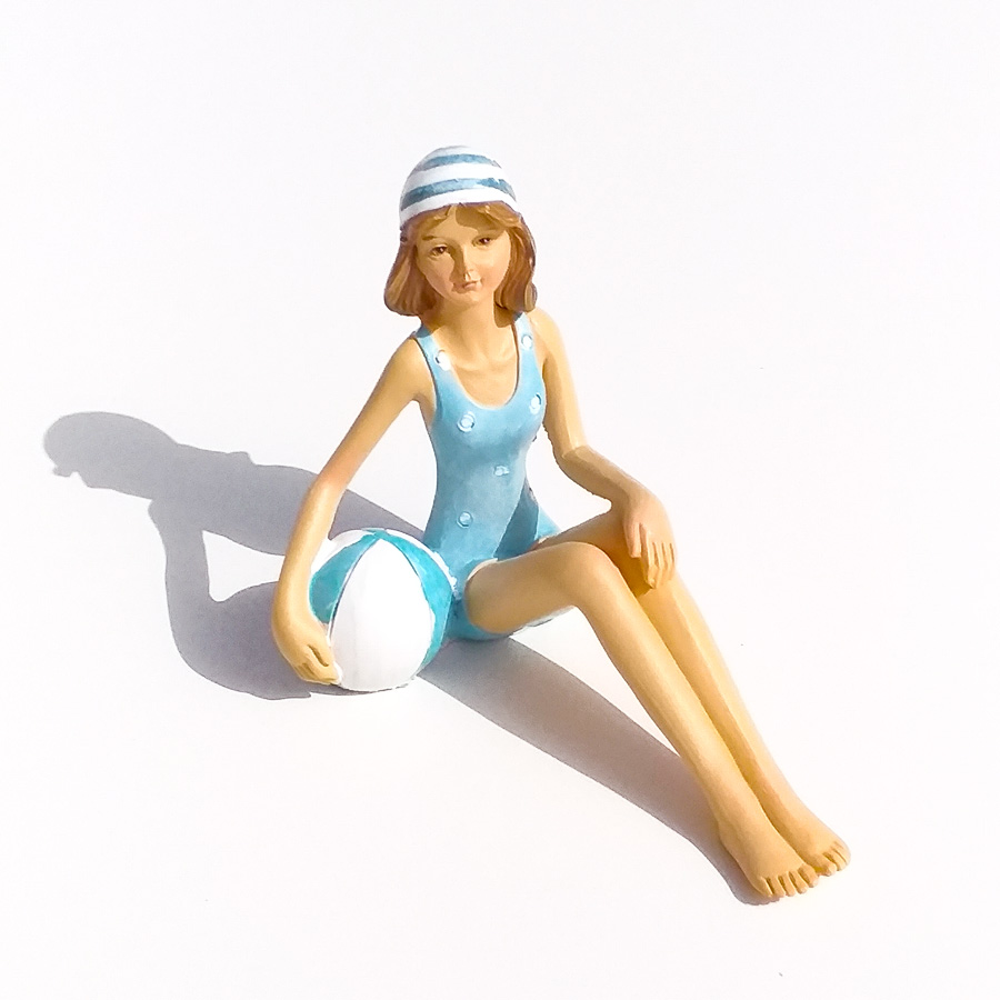 Vintage Swimmer Miniature 