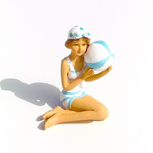 Vintage Swimmer Miniature 