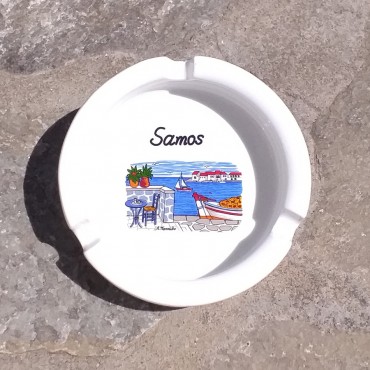 Porcelan Ashtray Sam...