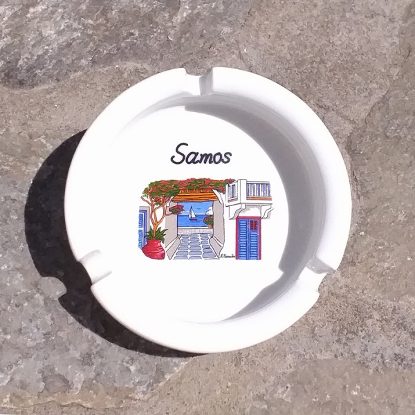 Porcelan Ashtray Samos