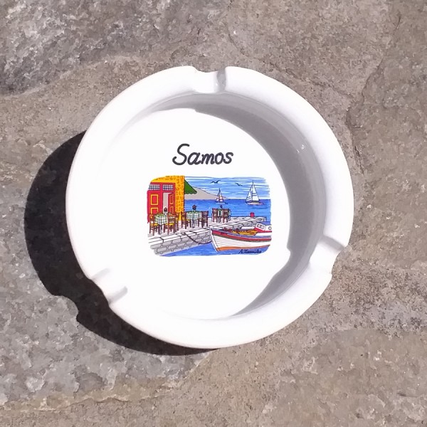 Porcelan Ashtray Samos