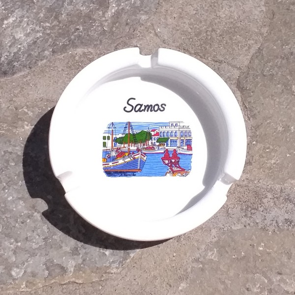 Porcelan Ashtray Samos