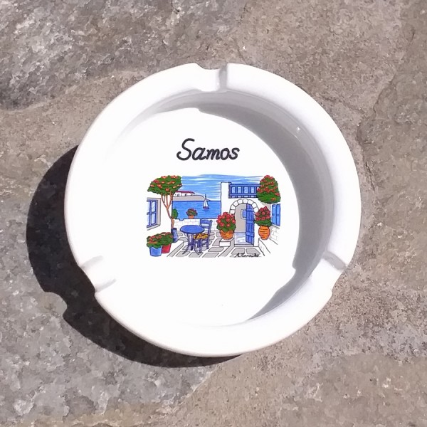 Porcelan Ashtray Samos