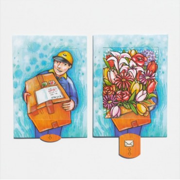 Living Card Postman...